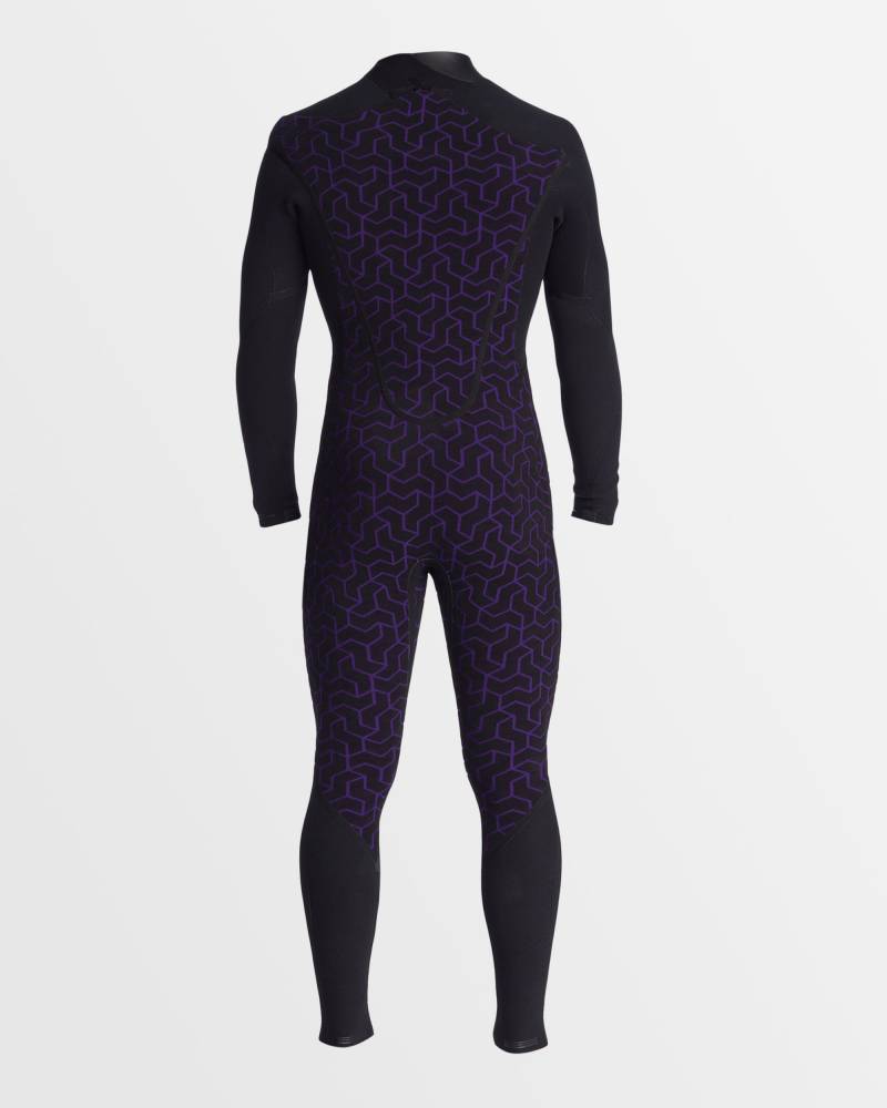 Back view of wetsuit