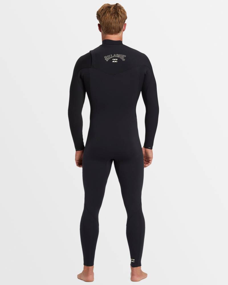 Mens 3/2mm Revolution Natural Chest Zip Wetsuit