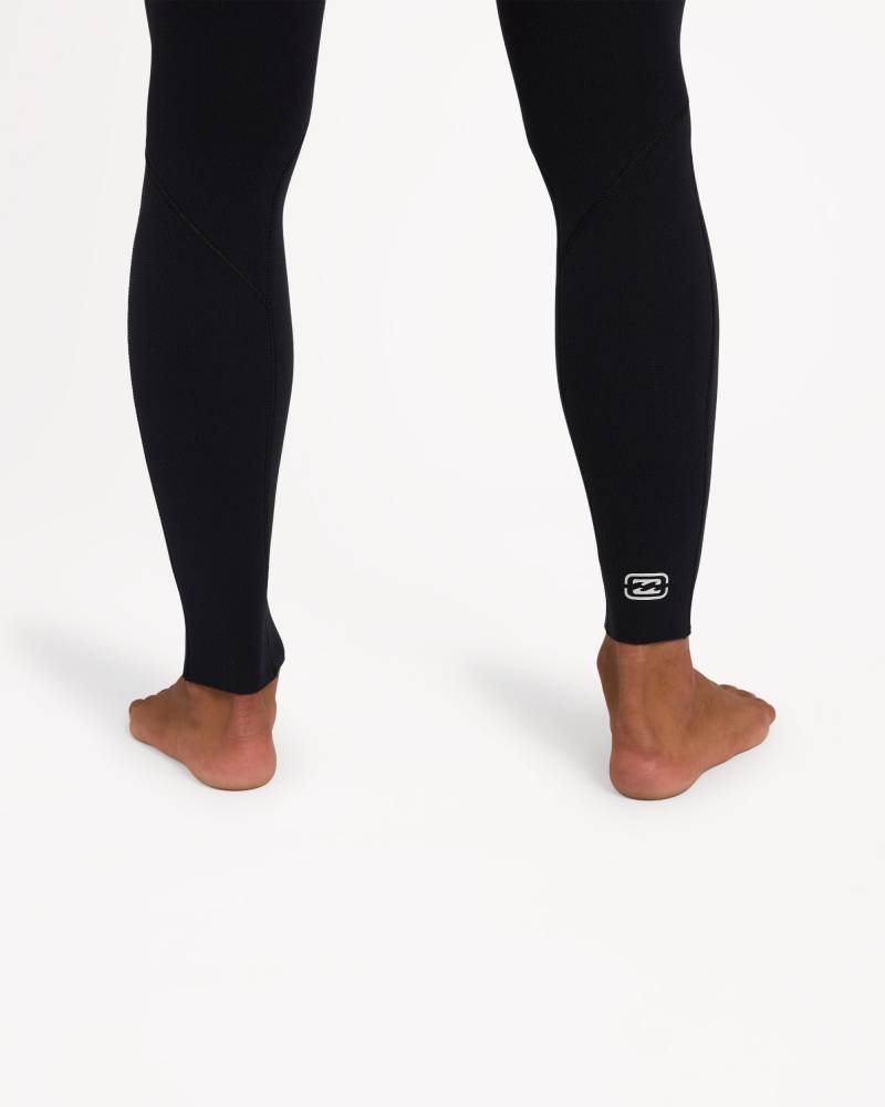 Detail of black wetsuit
