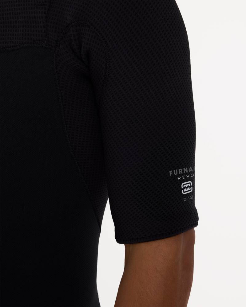 Detail of black wetsuit