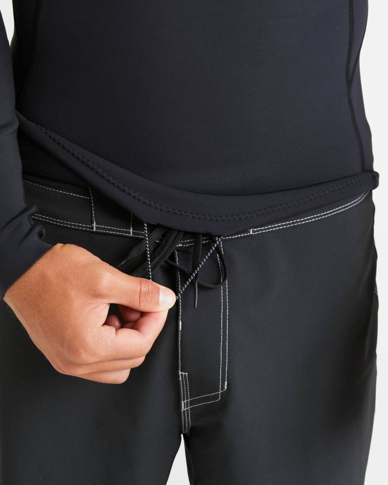 Detail of wetsuit cuff