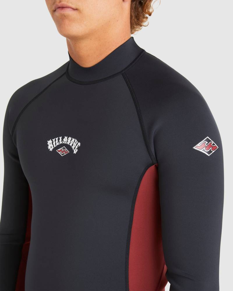 Detail view of wetsuit logo