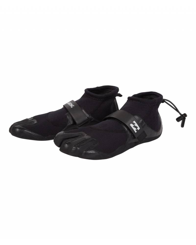 Mens 2mm Pro Reef Wetsuit Boots - Black