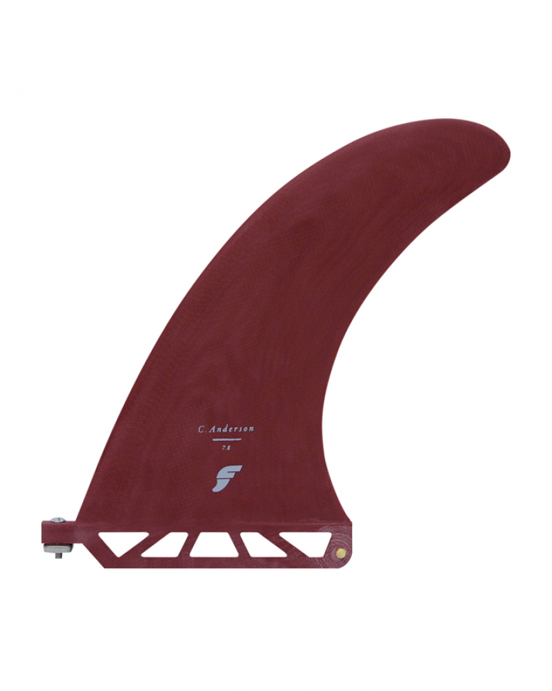 Futures Ando 7.8 Single Fin - Maroon