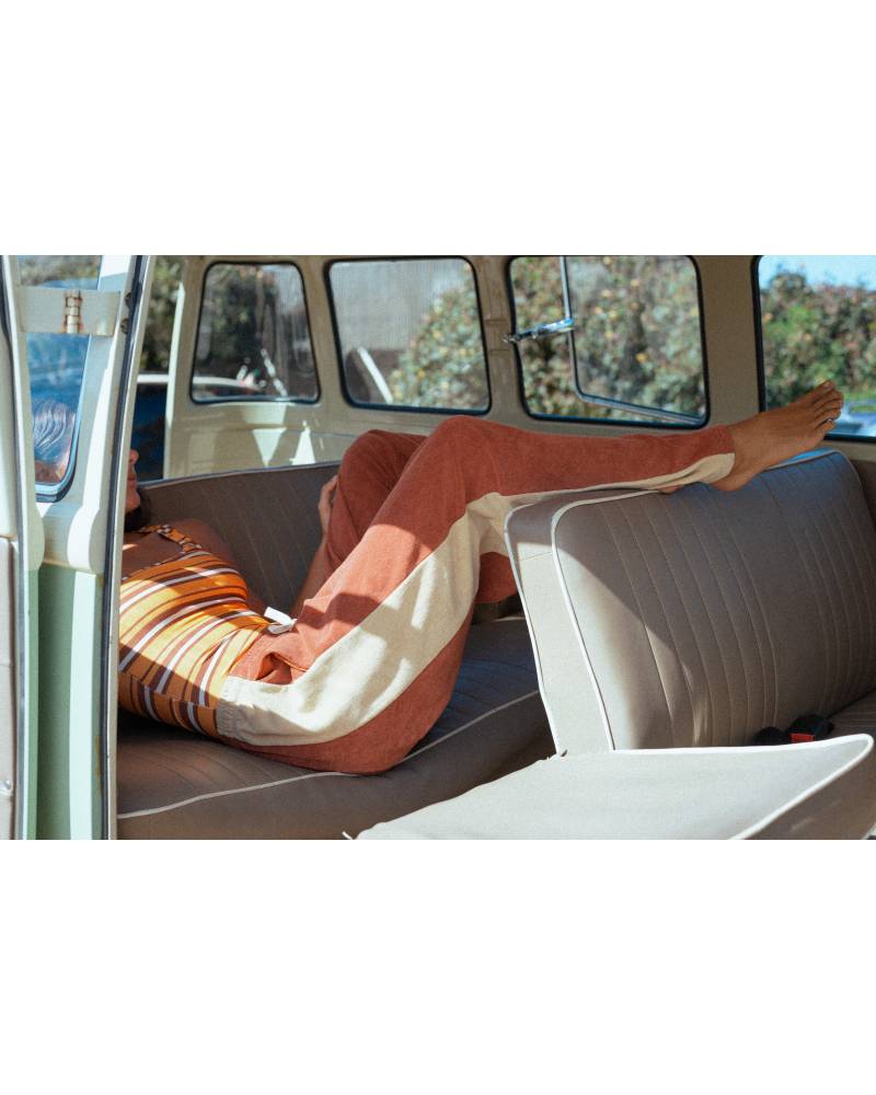 Après Surf Panel Pant - Rust & Cream