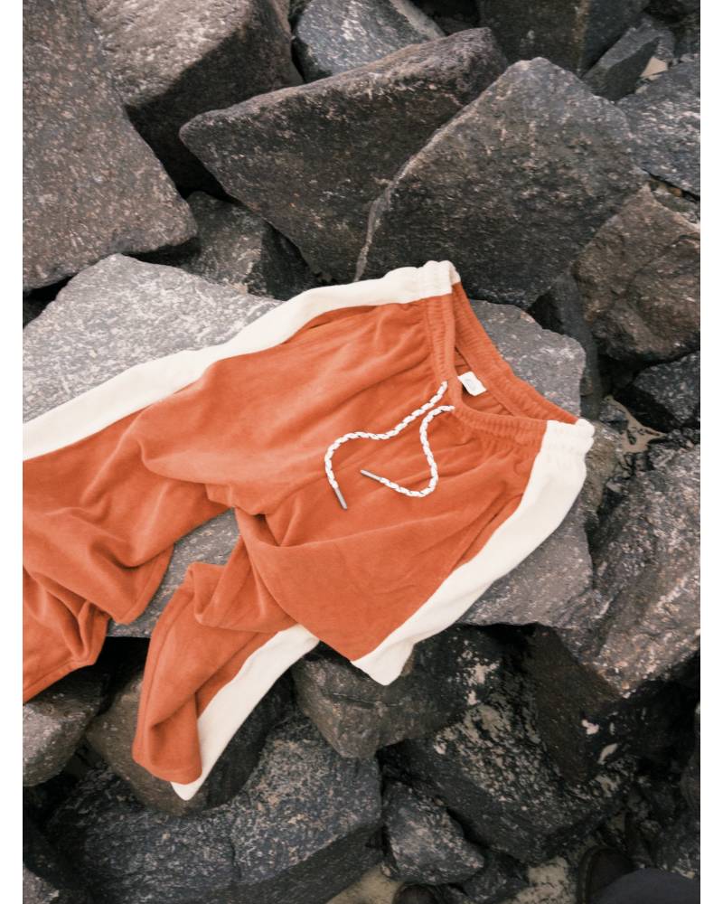 Après Surf Panel Pant - Rust & Cream