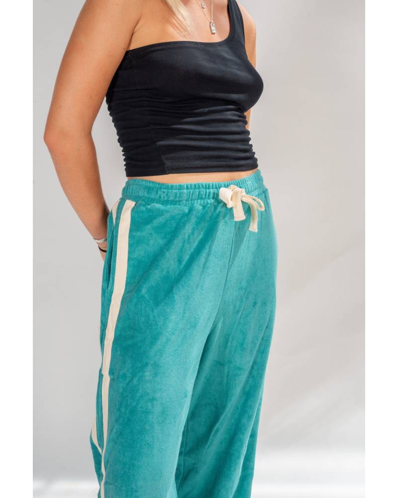 Close-up of pants stripe outdoors