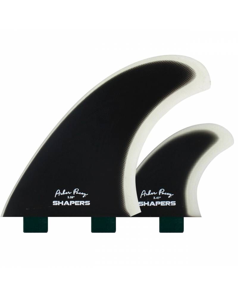 Asher Pacey 5.59" + Stabiliser - FCS-Black/Clear