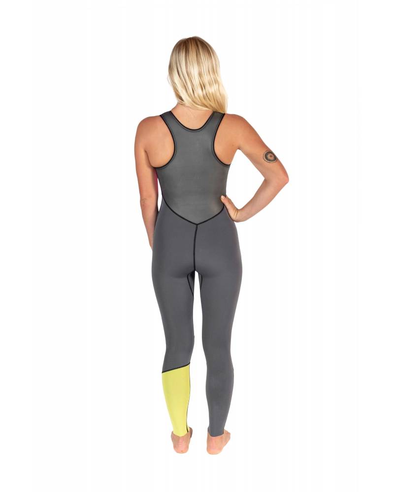 Atmosea Front Zip Long Jane Splice