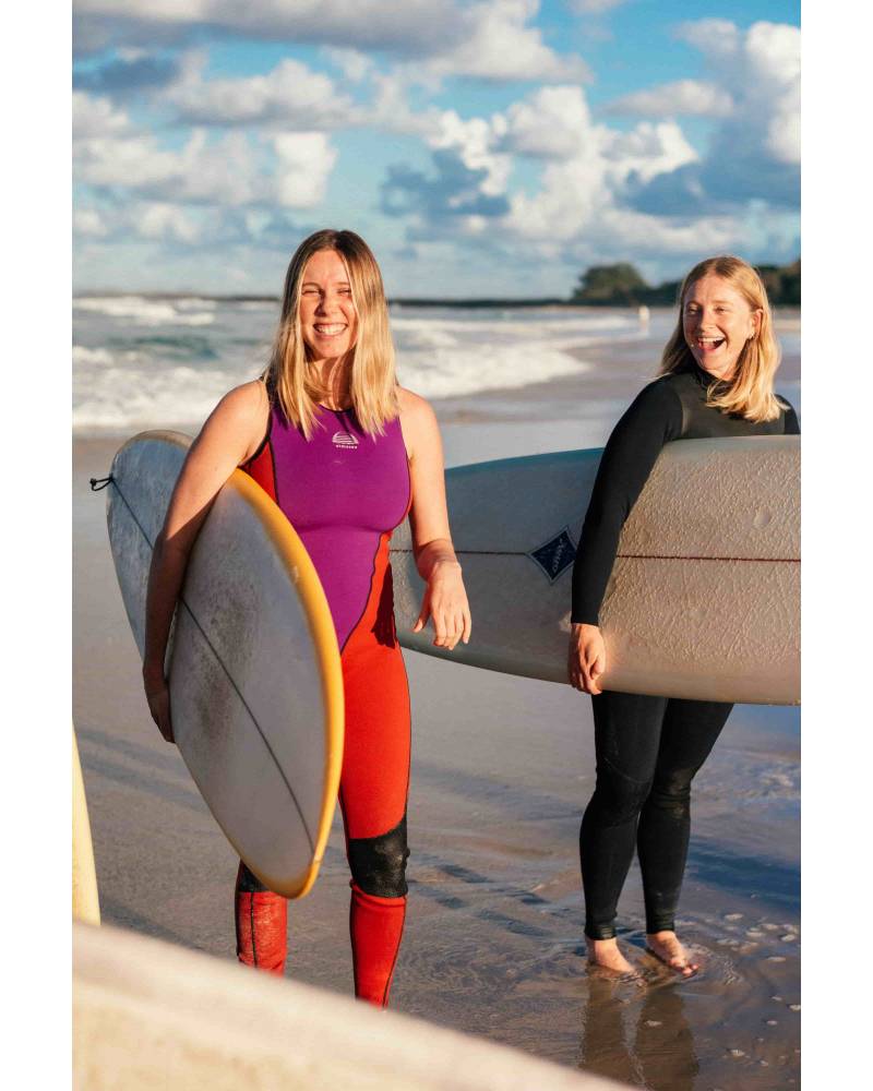 Atmosea Long Jane Wetsuit - Purple/Red 