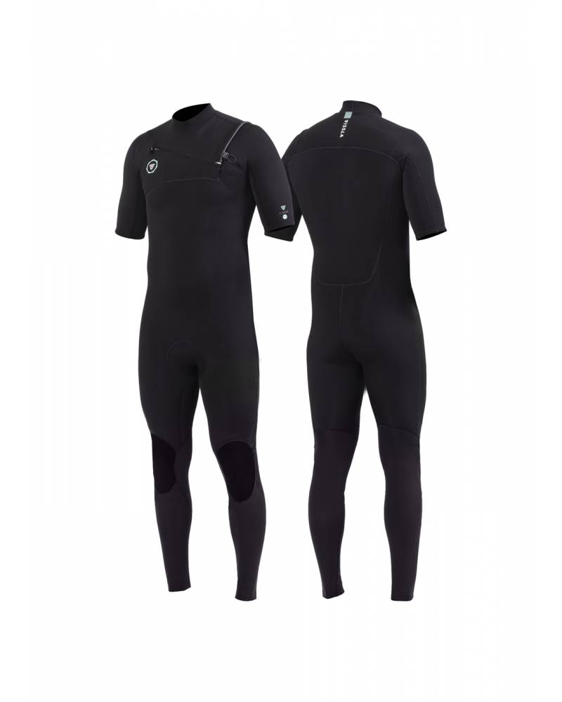 7 Seas 2-2 Ss Full Suit - Black