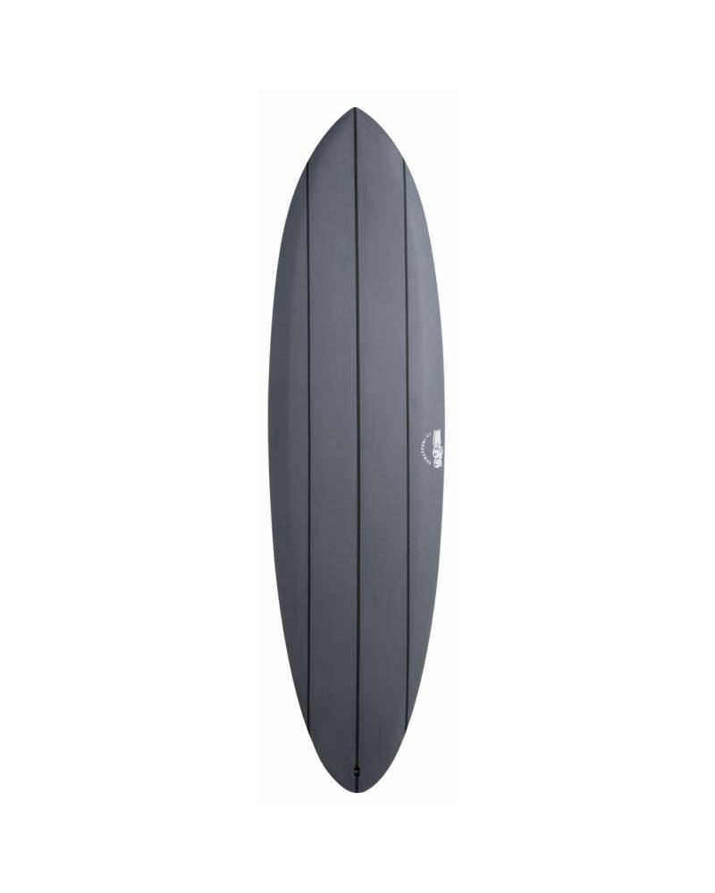 Big Baron Softboard - Gray (JS Industries) - 6' 0" x 19 1/2" x 2 7/16" x 31.5L - FCS II