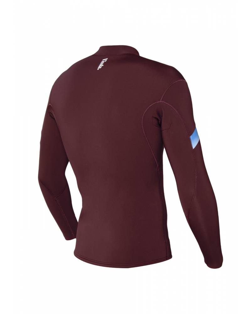 Raditude 2mm Front Zip Jacket - Wine