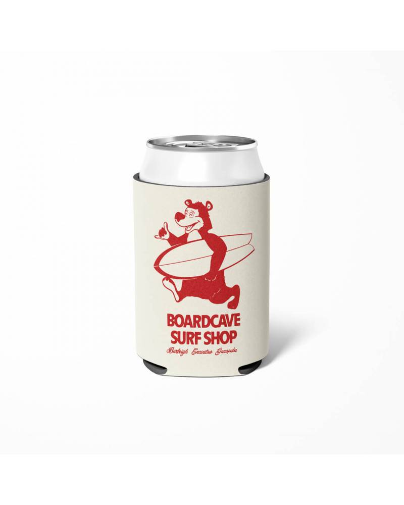 Boardcave Bear Mascot Stubby Cooler