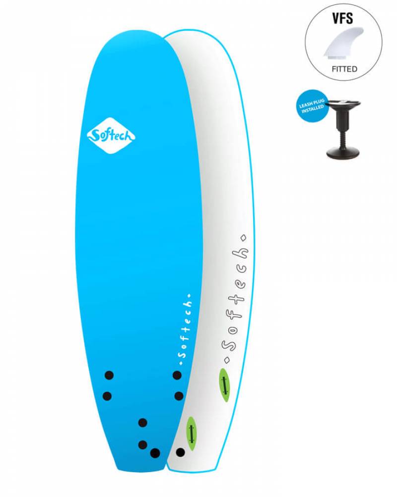 Softech Handshaped 6'0 Red Learner Surfboard
