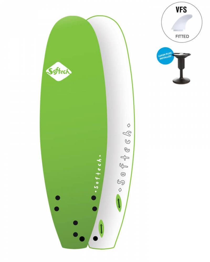 Softech Handshaped 6'0 Blue Learner Surfboard