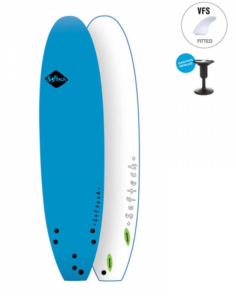 Softech Handshaped 7'0 Blue Learner Surfboard
