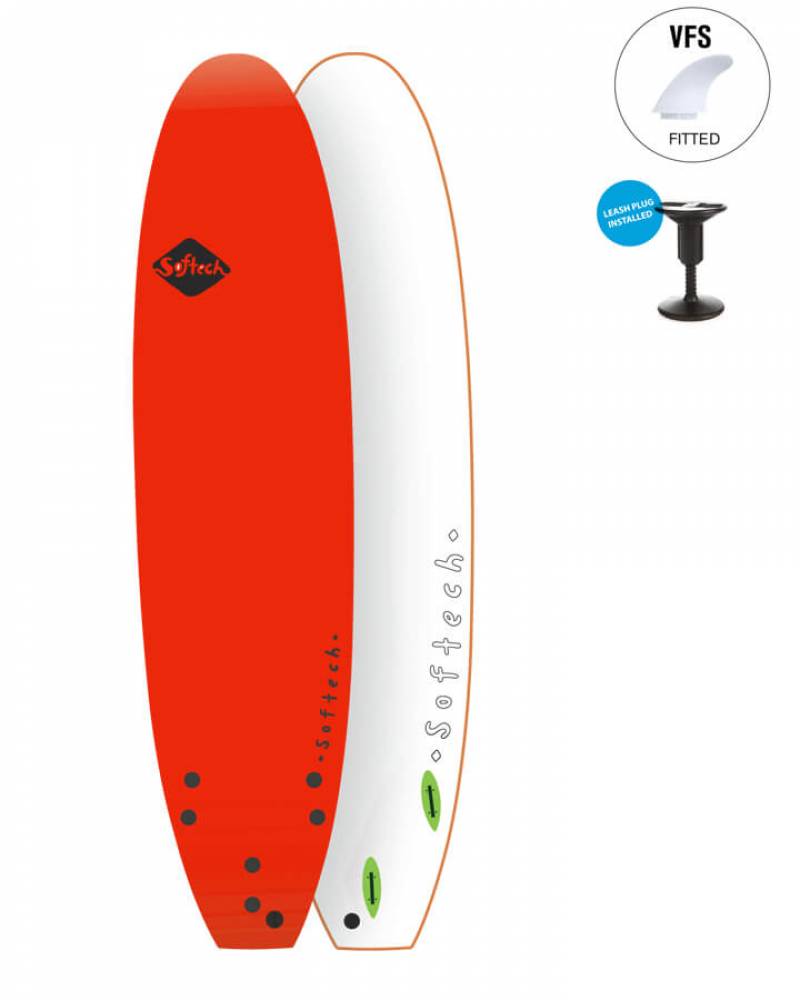 Softech Handshaped 7'0 Red Learner Surfboard