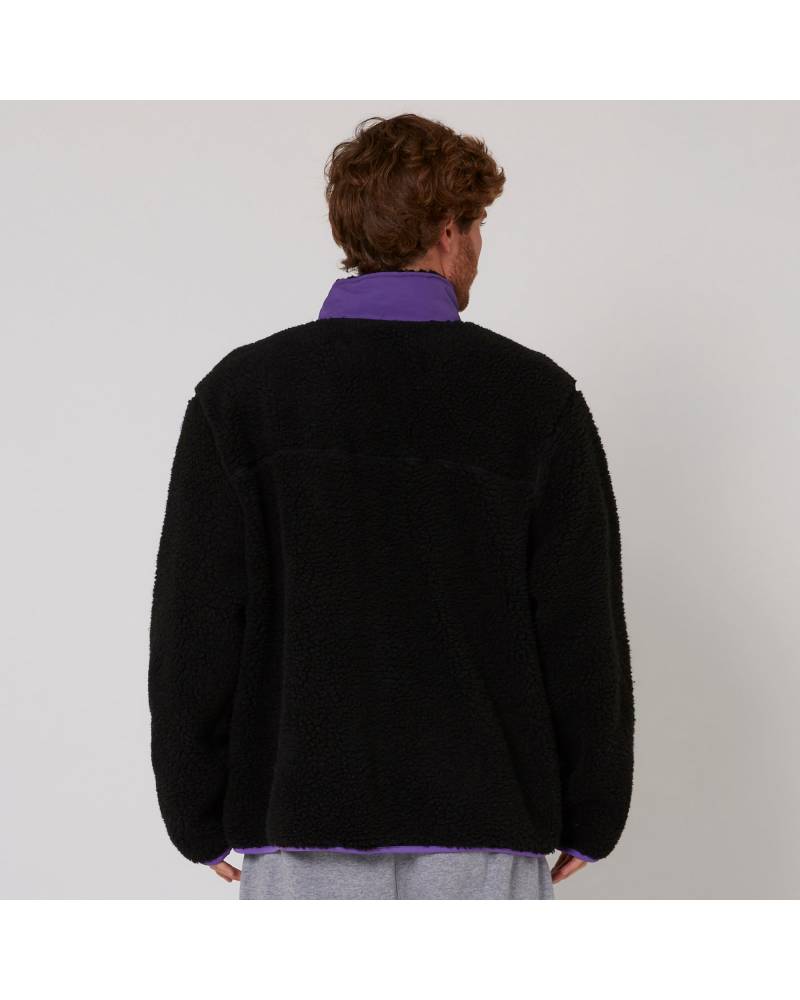 Reflex Sherpa 1/4 Zip - Black