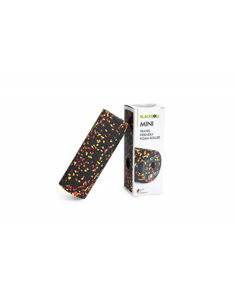 BLACKROLL® Mini Foam Roller Black/Red/Yellow