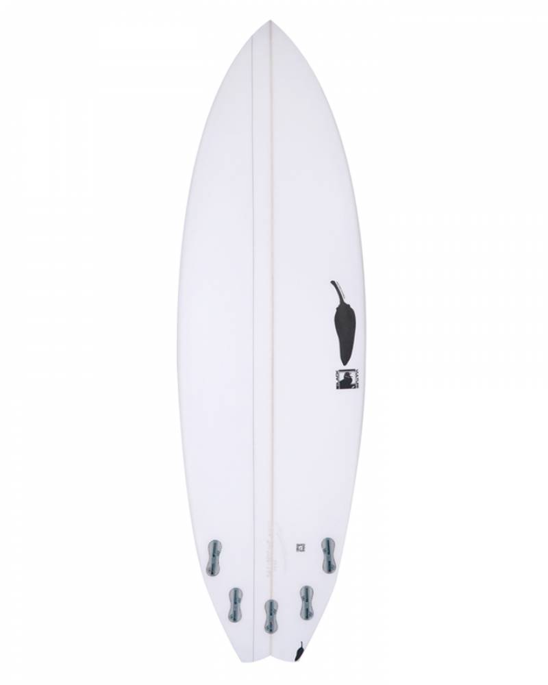 Chilli Surfboards Black Vulture bottom