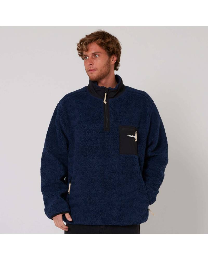 Reflex Sherpa 1/4 Zip - Blue