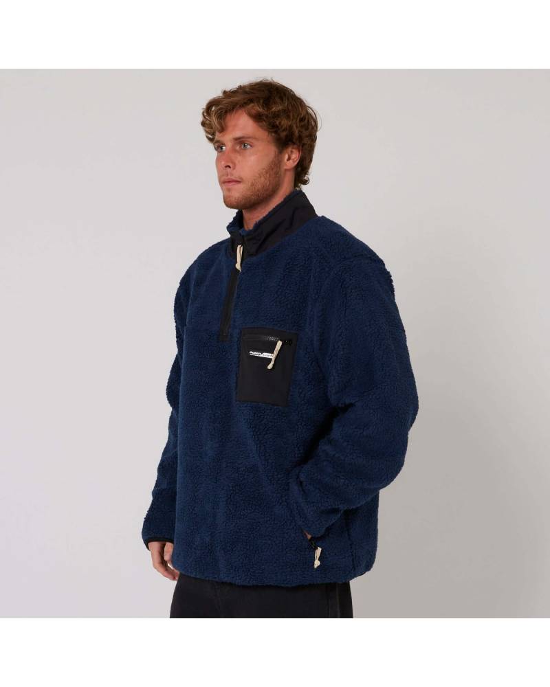 Reflex Sherpa 1/4 Zip - Blue