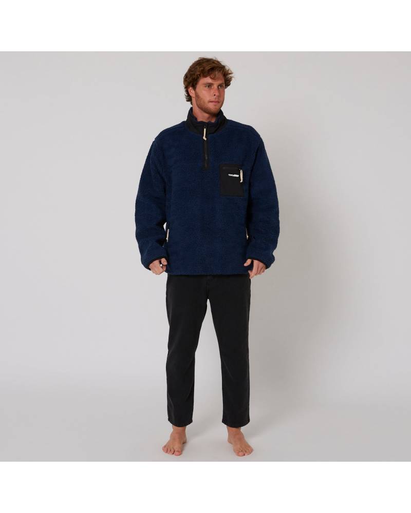 Reflex Sherpa 1/4 Zip - Blue