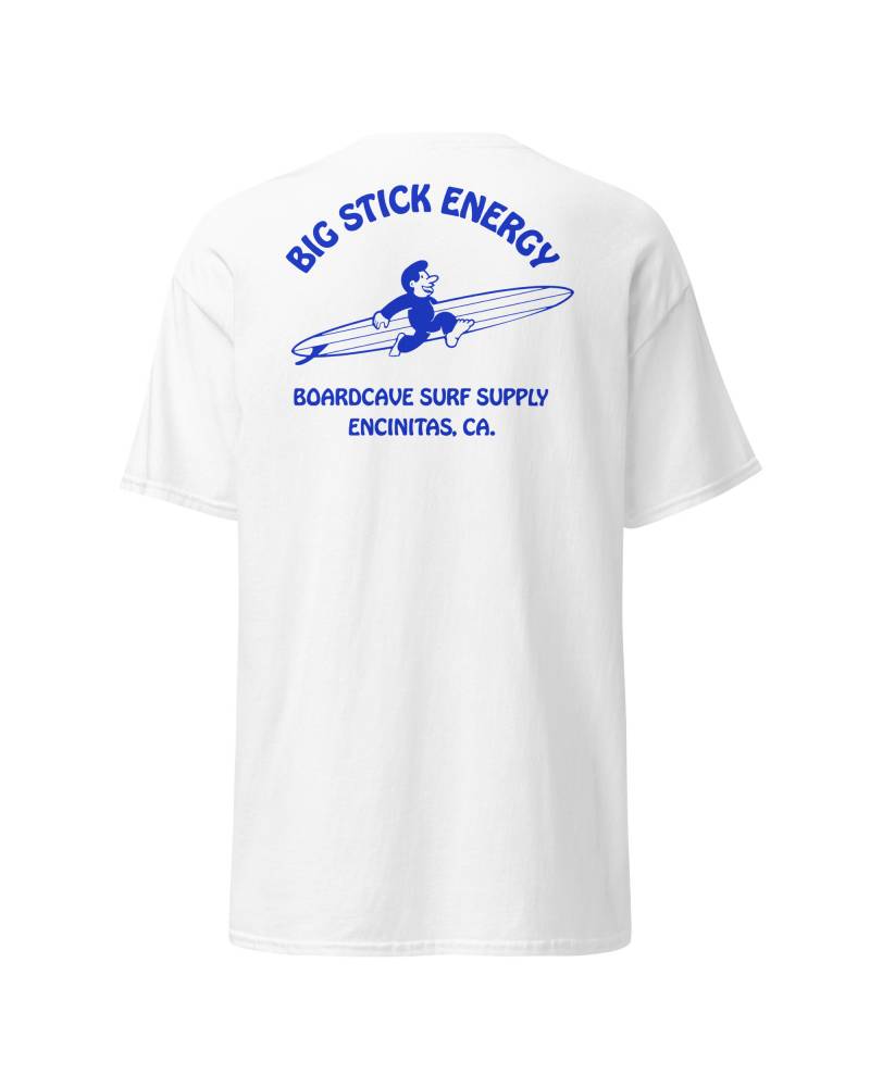 Boardcave Big Stick Energy Tee - White