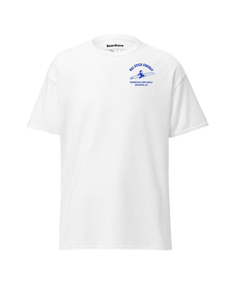 Boardcave Big Stick Energy Tee - White