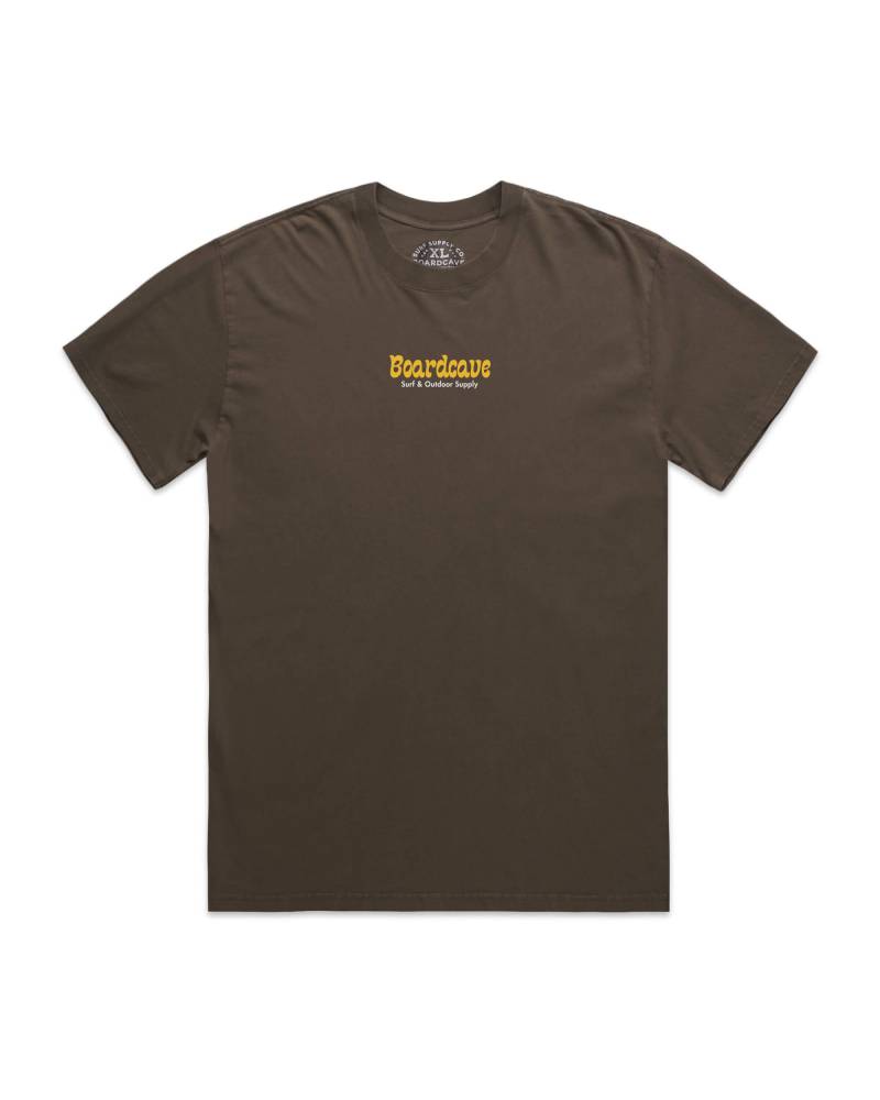 Boardcave Supply Tee - Faded Brown 