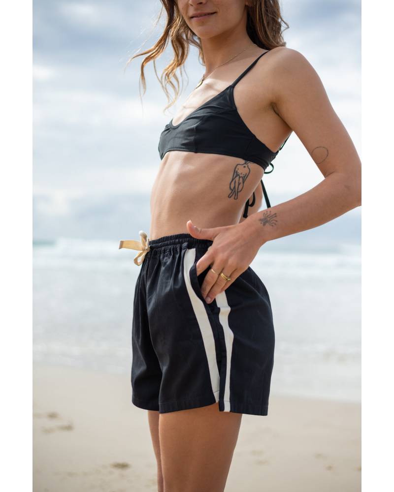 Boardshorts side view beach