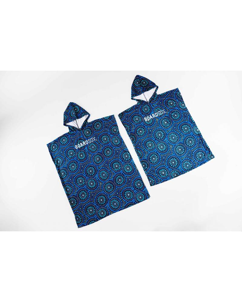 Boardsox Bombora Changing Poncho laid flat