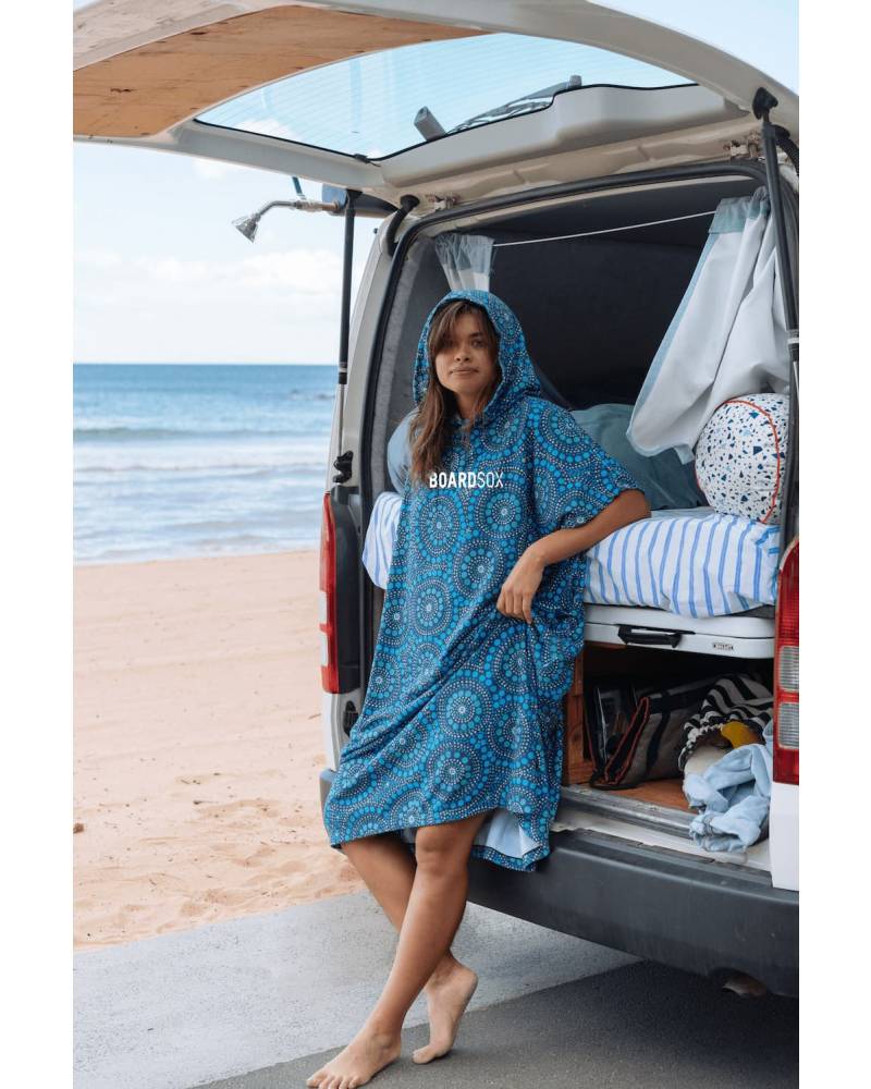 Boardsox Bombora Changing Poncho Medium on model