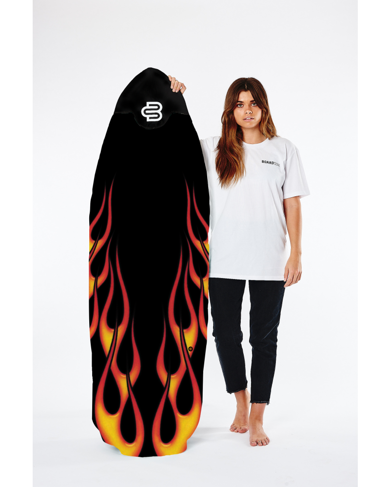 Boardsox Flames Recycled Fun/Hybrid Surfboard Cover