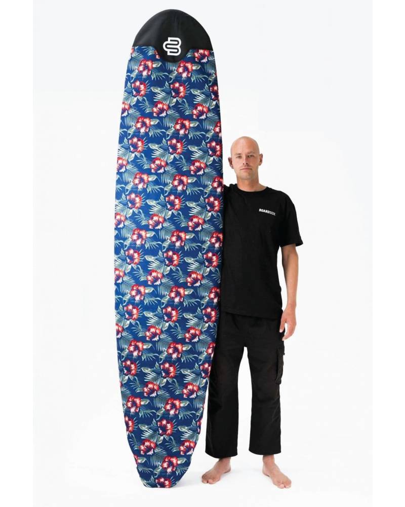 Boardsox Hawaiian Surfboard Cover - Mid/Long with model