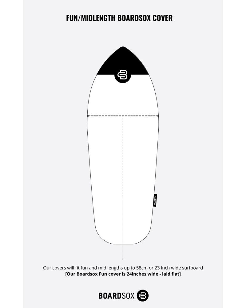 Boardsox Kraken Recycled Fun/Hybrid Surfboard Cover
