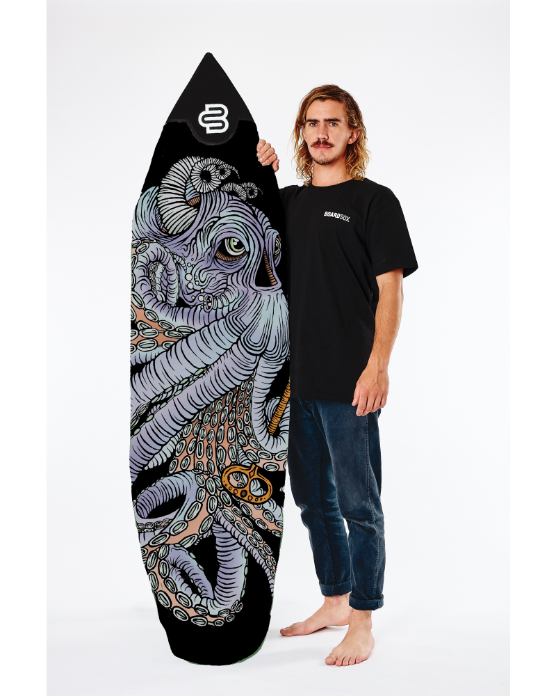 Boardsox Kraken Recycled Short Surfboard Cover