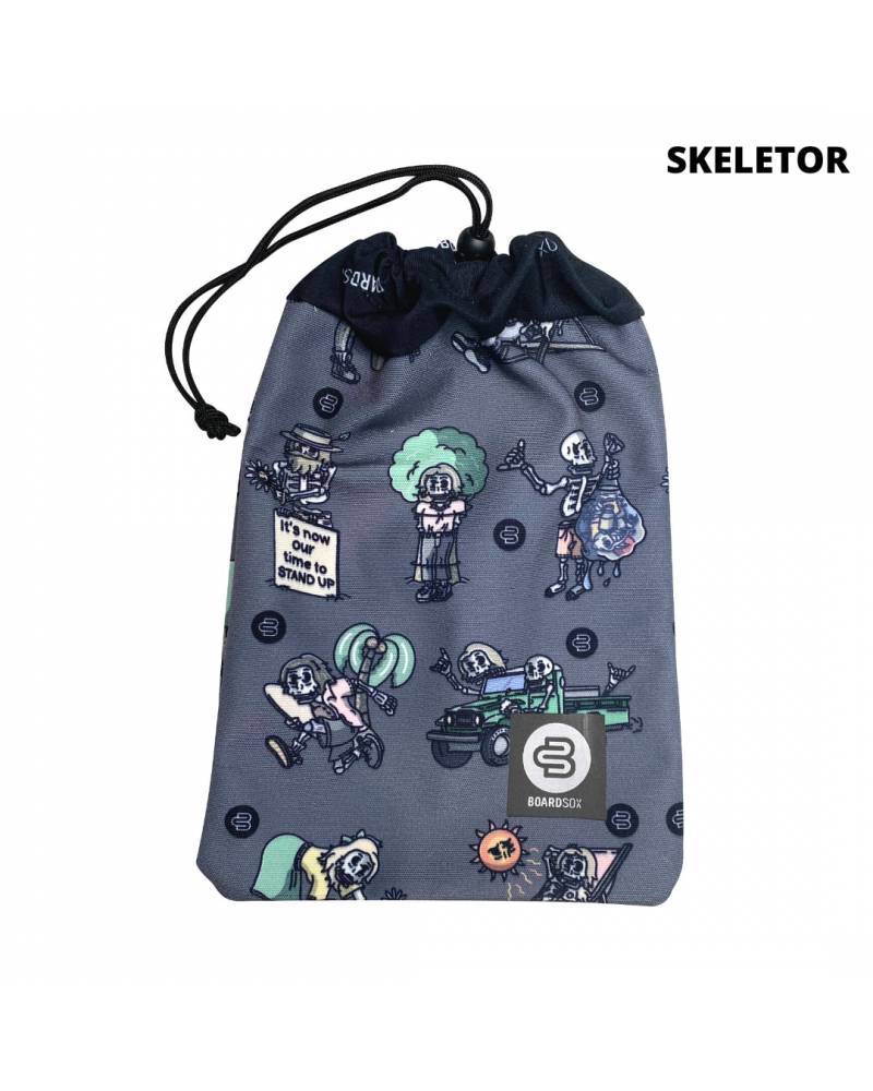 Boardsox Wax/Fin Bag - Skeletor