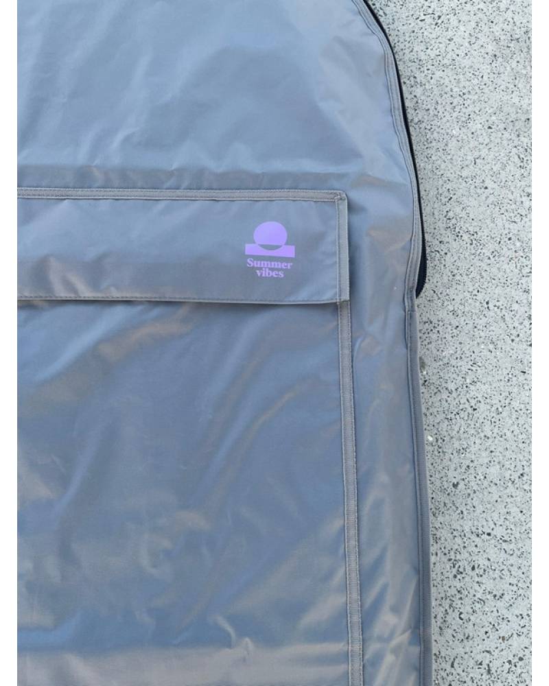 Summer vibes Lite Bodyboard Backpack Boardbag - Grey