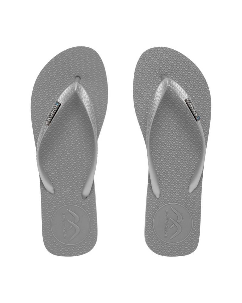Boomerangz Women's Grey/Black Thongs top