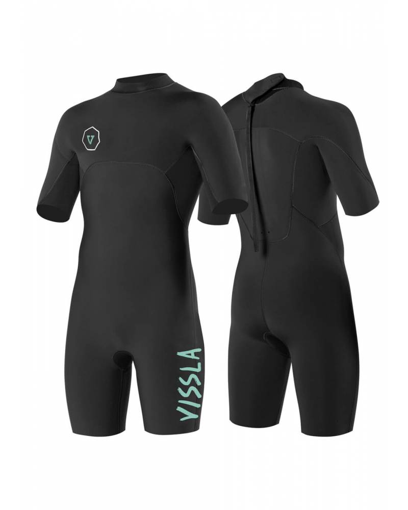 Boys 2-2 Back Zip Spring - Black