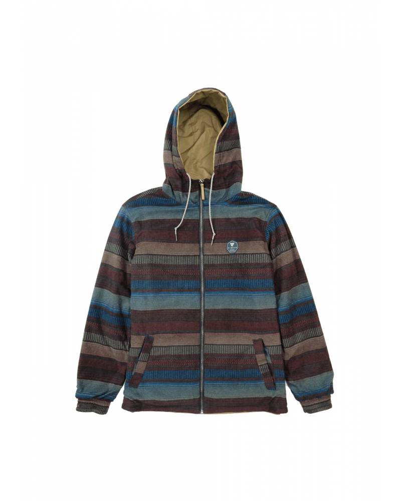 Vissla Breakers III Reversible Jacket - Light Khaki 2