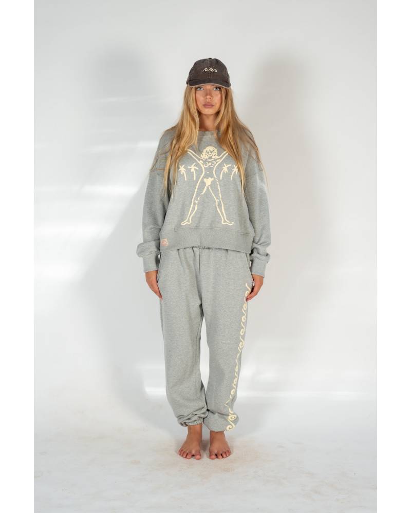 Model standing in Bush Woman Track Pant