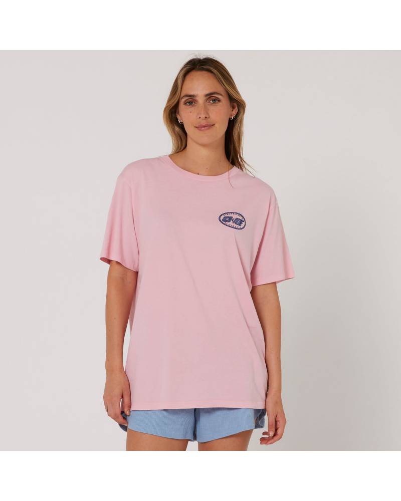 Camo Boyfriend Tee - Pink Sorbet