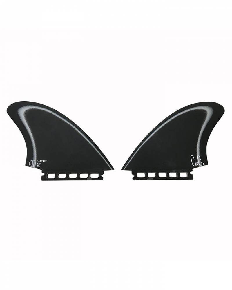 サーフィン・ボディボード CAPTAIN FIN CHRISTENSON KEEL ESPECIAL Buy the Captain Fin Co Christenson Keel XL Black Twin Fin