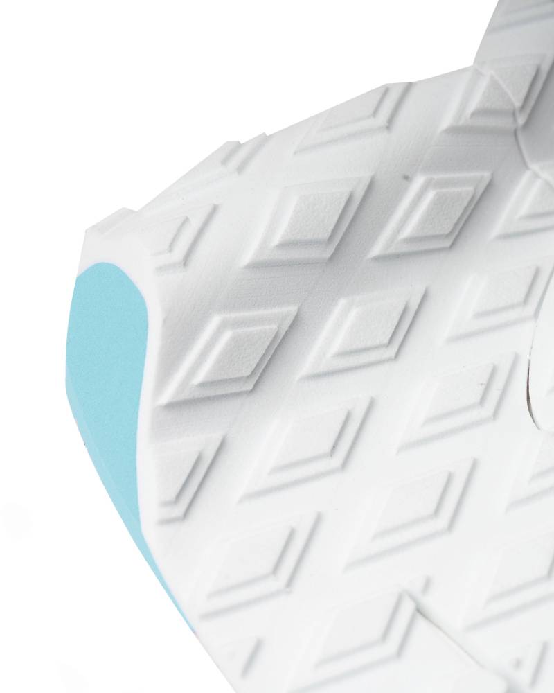 White powder close-up