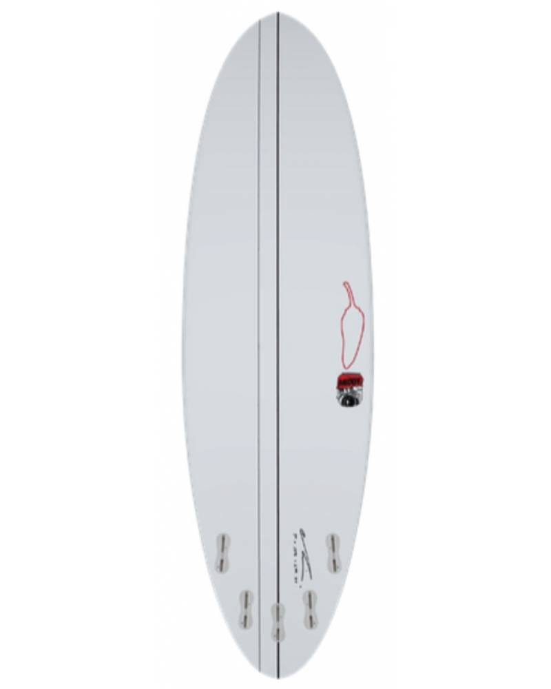 Middy (Chilli) - 6' 2" x 20 3/4" x 2 1/2" x 35L - Futures
