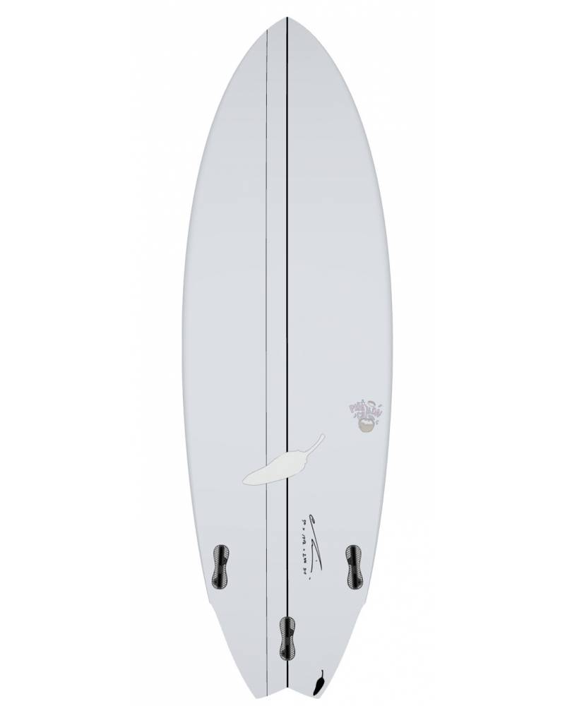 Chilli Surfboards Pina Colada bottom