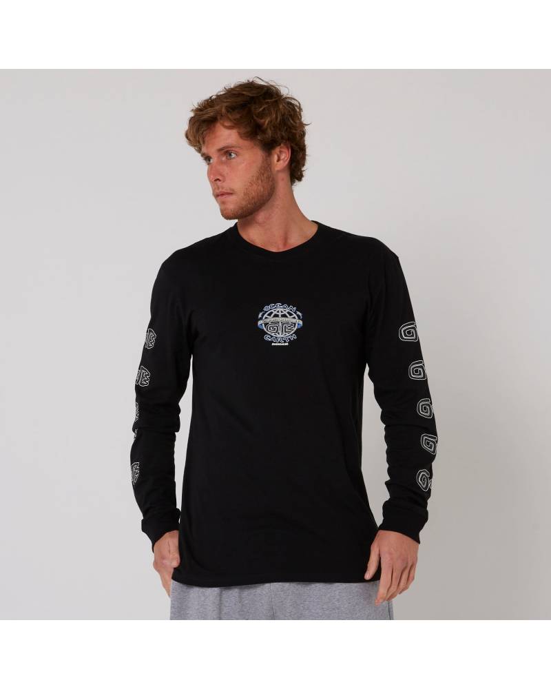 Clean Planet L/S Tee - Black